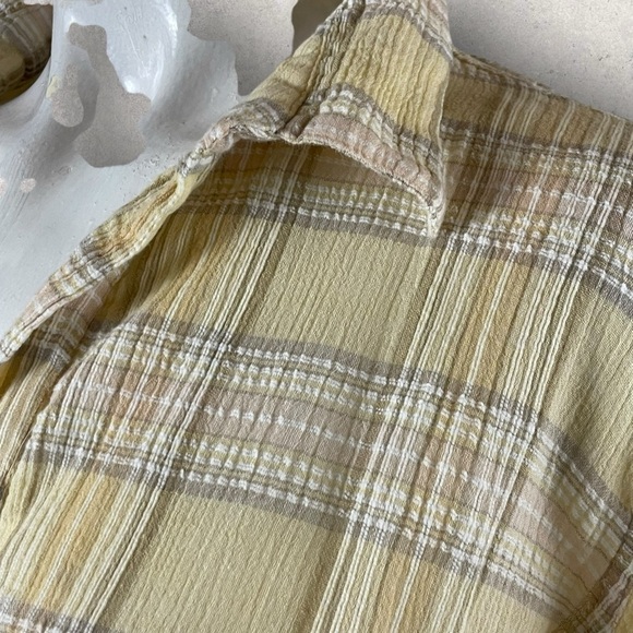 Sundance Shirt Womens Large Gauze Pullover Long Sleeve Large - Picture 4 of 12